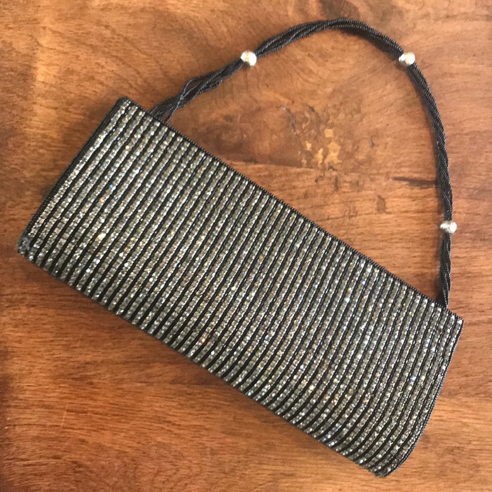 Beautiful Well Made Solid Rhinestone Nordstrom Bag - image 1